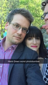 John Green on Snapchat