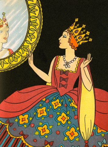 Bess Livings' illustration for Snow White