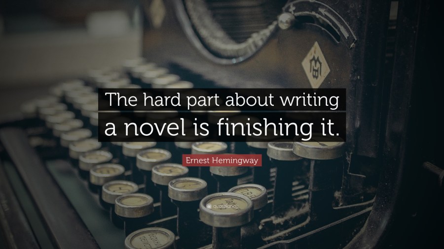 writing is hard ernest hemingway