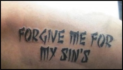 tattoo apostrophe mistake