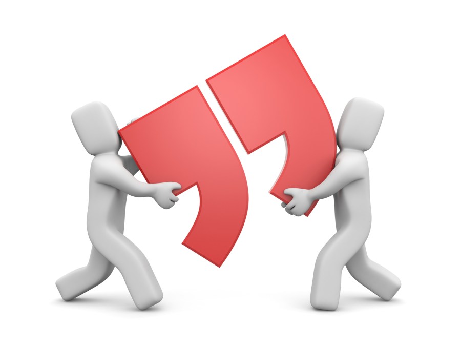 quotation marks apostrophe