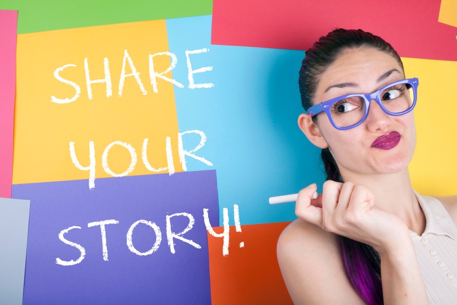 share your story author interview