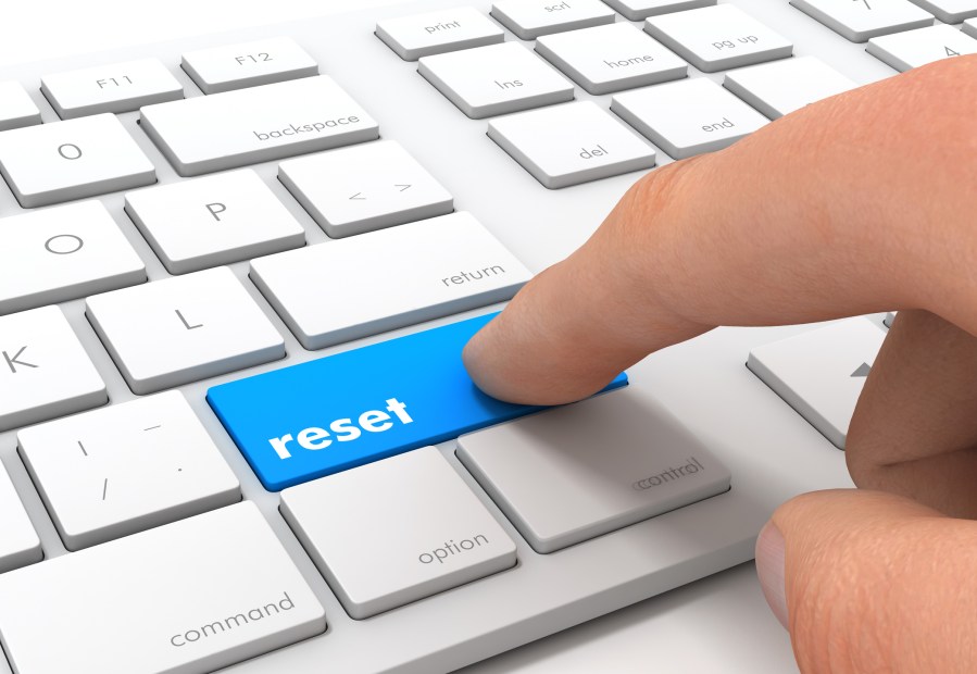 reset button