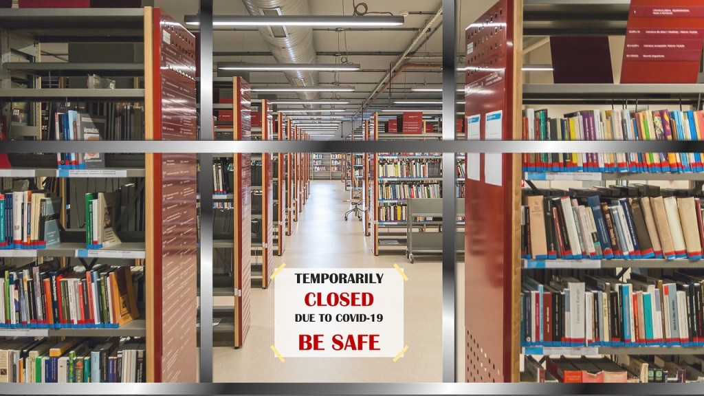 Library closed during covid