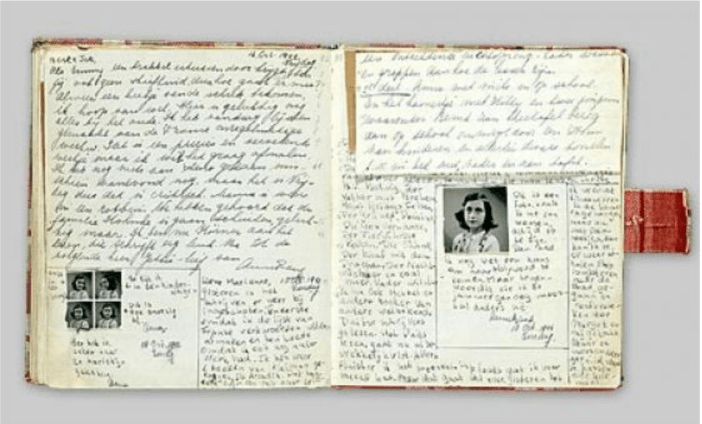 picture of Anne Frank's Diary